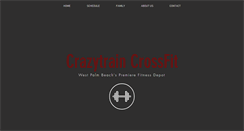 Desktop Screenshot of crazytraincrossfit.com